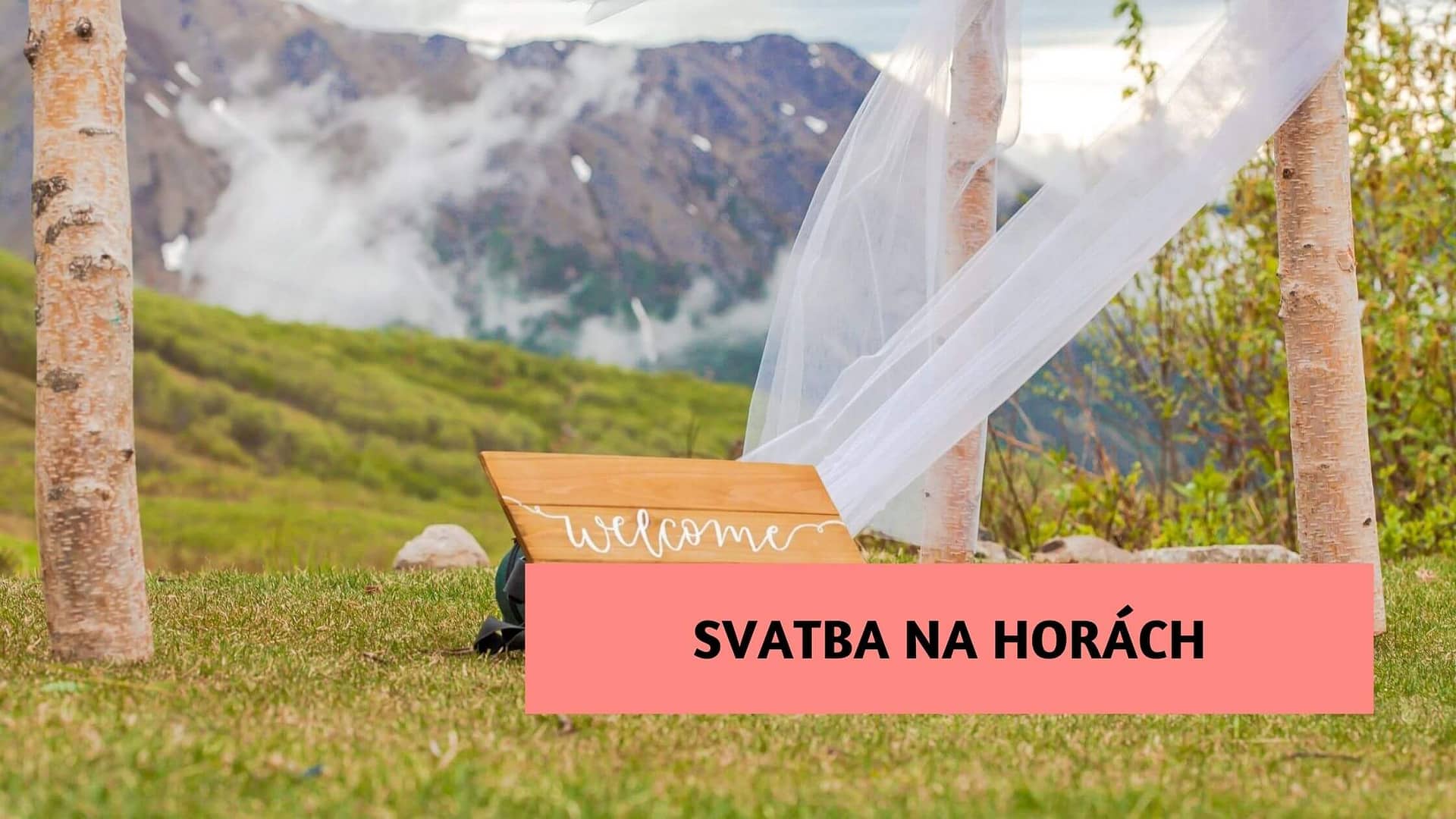 Svatba na horách může být romantická v létě i v zimě